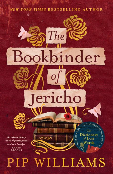 The Bookbinder of Jericho by Pip Williams .